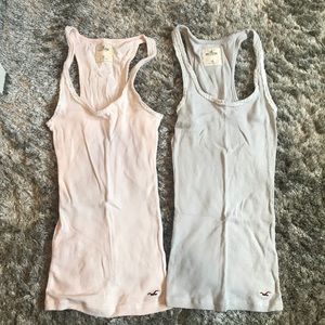 Baby Pink and Grey Stretchy Tanks Bundle!